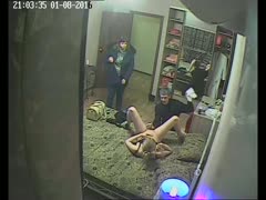 A beautiful wife is seen masturbating and spreading her legs in a hidden camera film.